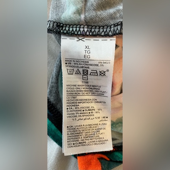 Old Navy Summer sleeveless knit floral dress - XL - Picture 5 of 5